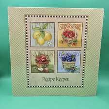 Recipe Keeper Binder Recipe Binder Recipe Cards Printer Compatible Page OPEN BOX