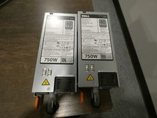 Lot of 2 OEM Dell PowerEdge R620 R720 750W Server Power Supply 5NF18 D750E-S1