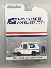 Greenlight USPS LLV With Mail Carrier  Mailbox Chase