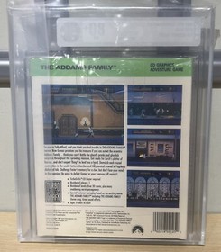 The Addams Family (TurboGrafx-CD) VGA Graded 80+ Sealed New