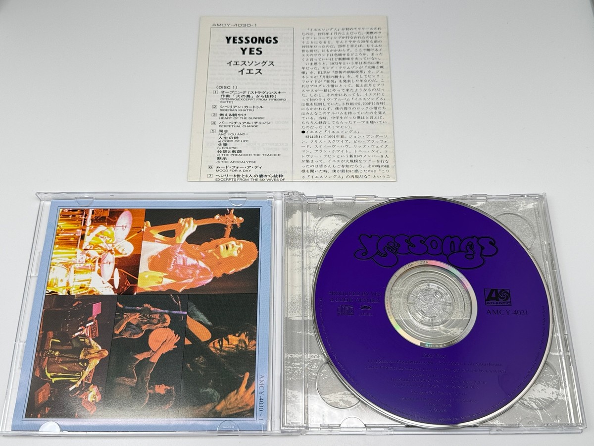 2CD] Yes Yessongs Japan Import | eBay