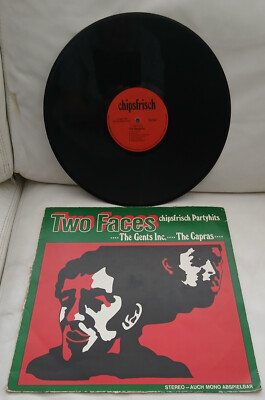 LP  The Gents Inc. / The Capras * Two Faces  Chipsfrisch Vinyl