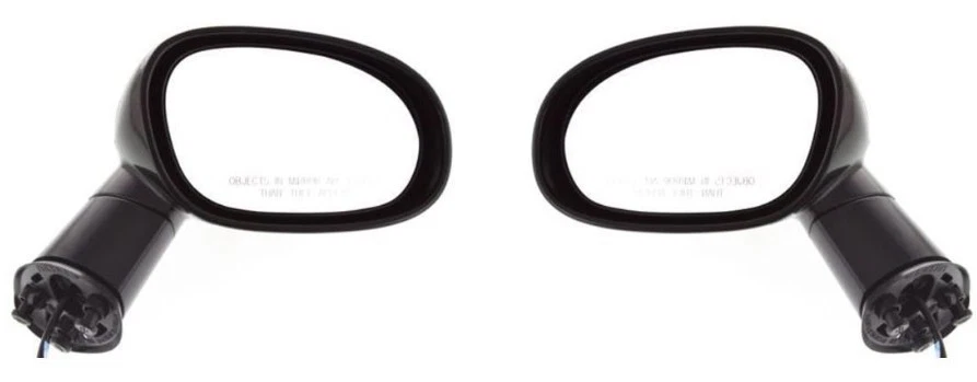 Nuevo juego de espejos retrovisores eléctricos laterales para conductor y pasajero para Dodge Challenger 2008-2013 Foto 3 de 4