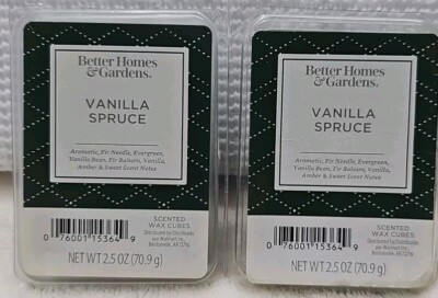 Better Homes & Gardens Vanilla Spruce Wax Cubes 2.5 oz. (2-Pack)