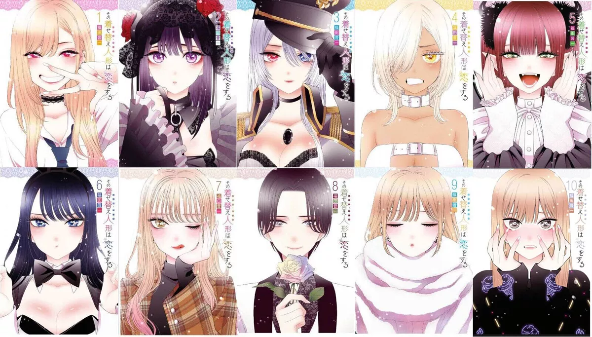 My Dress-up Darling Sono Bisque doll manga vol 1-10 From Japan