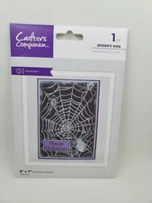 Crafters Companion Halloween Spider's Web Embossing Folder  