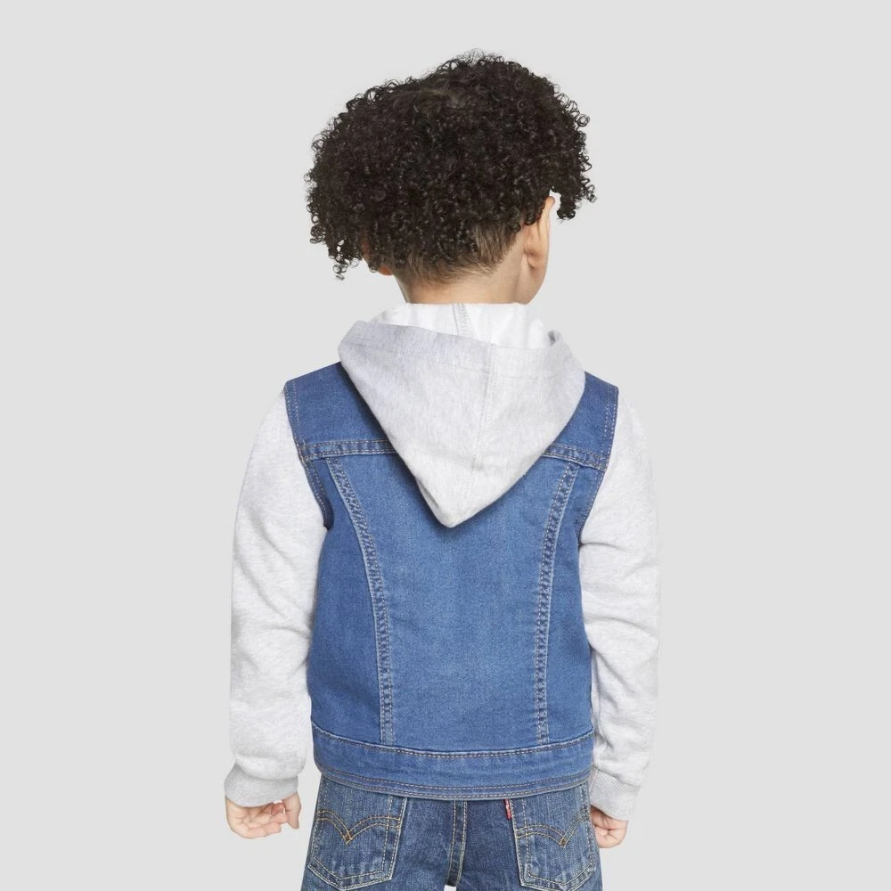 Levi s Toddler Boys Indigo Trucker Jacket Medium Wash blue 4T