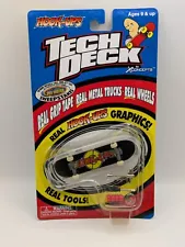 Rare Tech Deck Hook-ups Graphics Skateboard Vintage MOC NOS Series  3490 - Z8