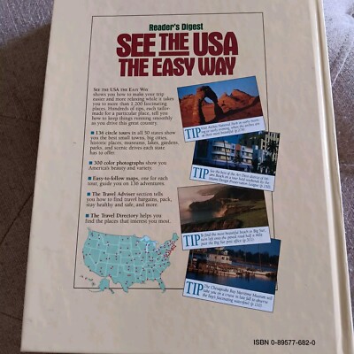 Readers Digest See USA The Easy Way 136 Loop Tours to 1200 Great