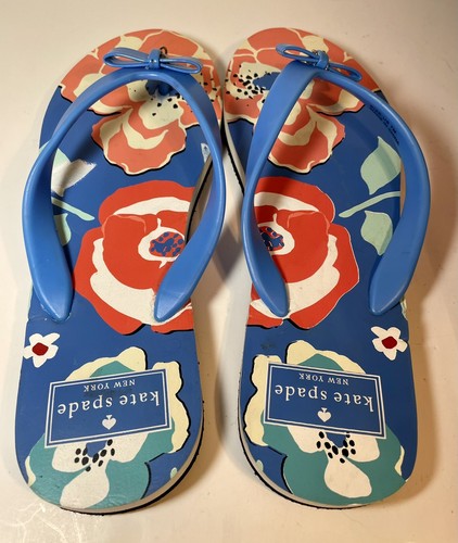Kate Spade Women's Nova Flip Flops Floral Beach Sandals Sz 7 | eBay