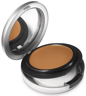 MAC Studio Fix Tech Cream to Powder Foundation Shade NC45 Full Size .35oz / 10g