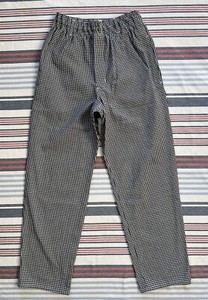 NEWCHEF Professional Series Chef Pants Drawstring Size XS Black & White