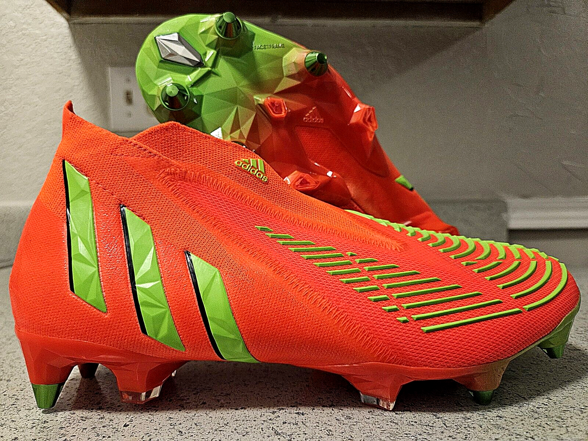 Adidas Predator Edge+ SG “Game Data Pack”
- Size 9.5 Men. adidas Predator Edge+ SG Soccer Cleats Game Data Pack GW1038  main image 2