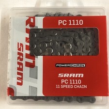 SRAM PC-1110 Chain - 11-Speed, 114 Links, Sil...
