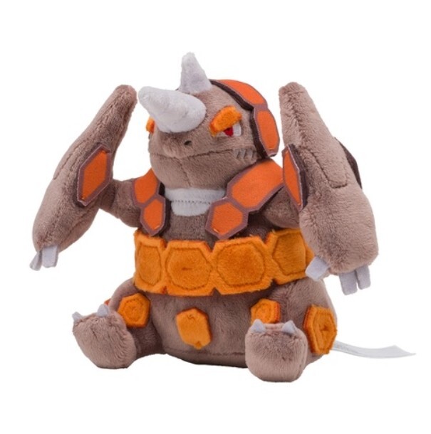 Центр покемонов оригинальный плюшевый покемон в форме сидящей милашки 464 Rhyperior