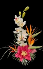 Artificial Tropical table centerpiece  