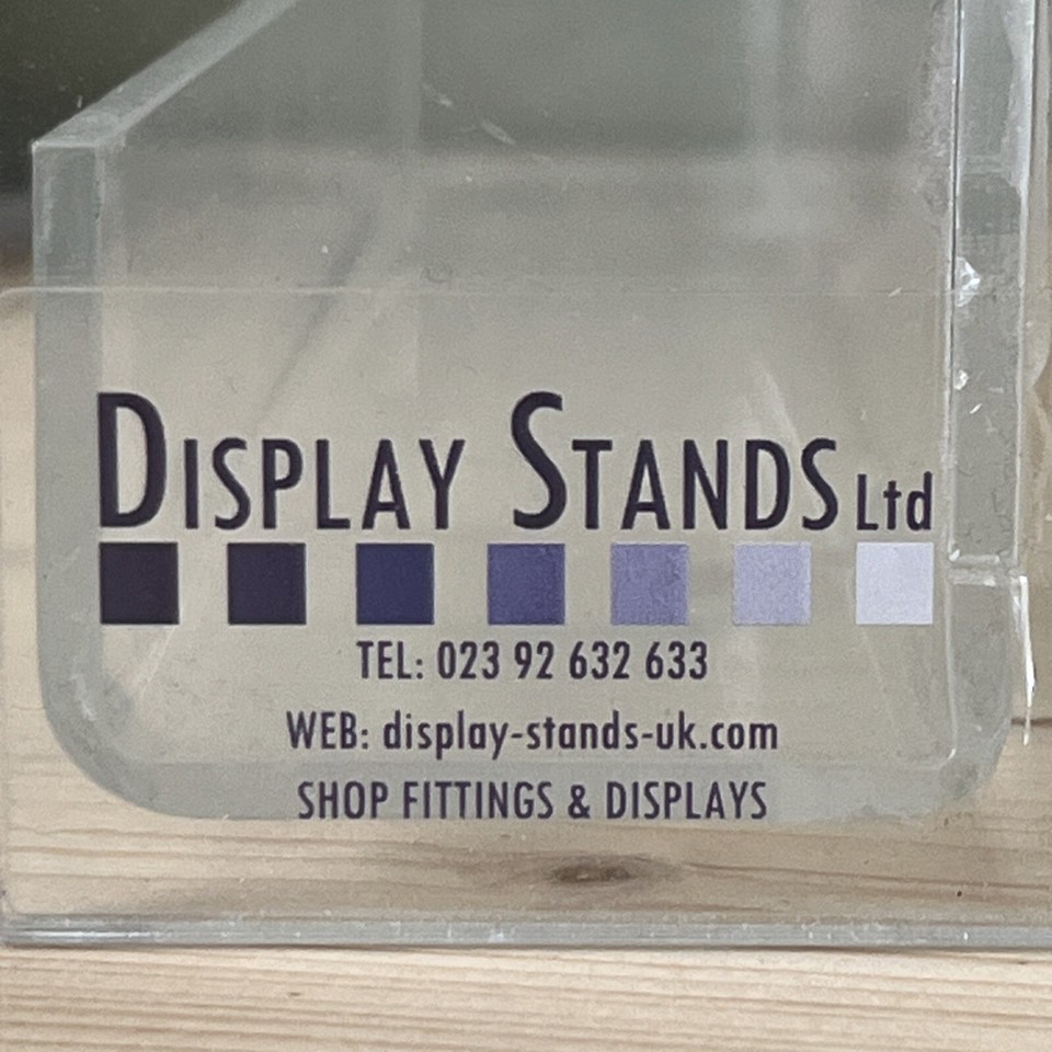 Acrylic Table Top Display Stand Rack Arts Craft Fairs Shops Home Office