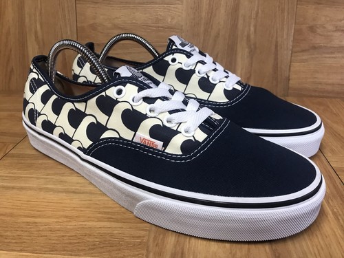 wavy checkerboard vans