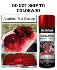 Anodized Red Coating Caliper Brake Rotor Paint High Heat Engine Enamel Spray New