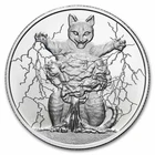 1 oz Silver Round - Cataclysmic (Purrfectly Silver Series)