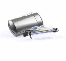 Collapsable Portable Folding Reading Glasses With Case Belt Clip Readers