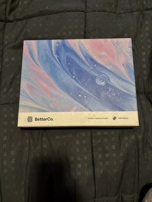 Better Co. Gradient Splatter 1000 Piece Puzzle. Open Box Complete ￼
