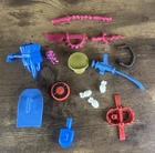 Vintage TMNT  Accessories Lot Teenage Mutant Ninja Turtles Playmates Bundle