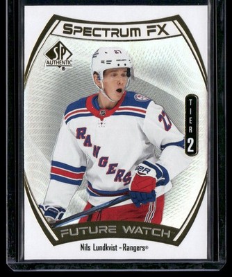 2021-22 SP Authentic #S-79 Nils Lundkvist Spectrum FX