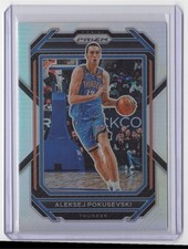 2022-23 Panini Prizm Silver Prizm Aleksej Pokusevski Oklahoma City Thunder #52