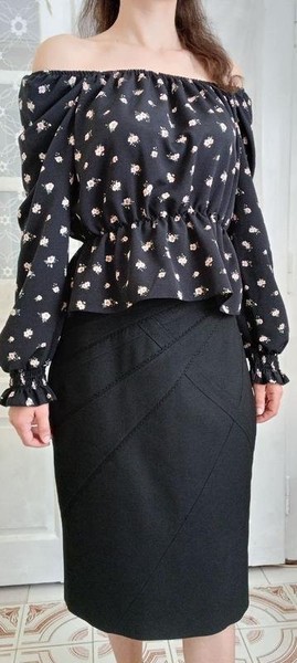 Women Karen Millen Skirt Black Viscose 40