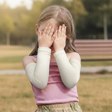 Manicotti Anti Bambino Traspirante Copribraccia Protezione Solare per Bambini