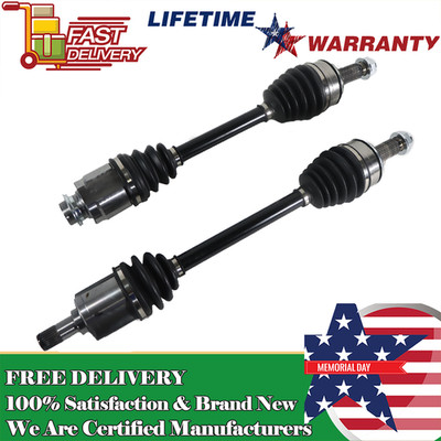 LH & RH CV Axle Shaft Fit For Acura TSX 2008-2014 Honda Accord 2014 Civic 2.4L
