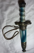 Decorative Stainless Steel Fantasy Dagger w/ Sheath