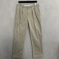Vintage Polo Ralph Lauren Pleated Dress Pants Trousers Mens 34/32 Fits 34x31