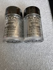 3 NYX Face and Body Glitter Brilliants, Silver GLI10