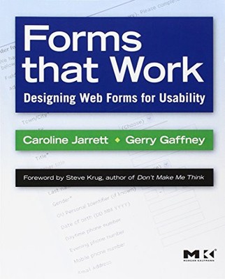 Forms that Work: Designing Web Forms for Usability (Interactive