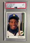 1989 Upper Deck Ken Griffey Jr. Star Rookie Card RC #1 PSA 9 MINT Mariners