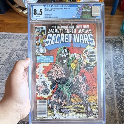 Marvel Super Heroes Secret Wars #10 CGC 8.5 1985 Doctor Doom Copper Age Comic