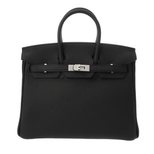HERMES Birkin 25 Togo black Women Handbag