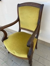 poltrona In Mogano Epoca 800 Carlo X