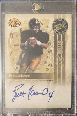2008 Press Pass Legends Bowl Edition Top 25 Autographs #BF Brett Favre/18