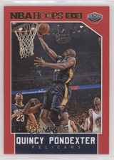 2015-16 Panini NBA Hoops Red /299 Quincy Pondexter #8 9sf