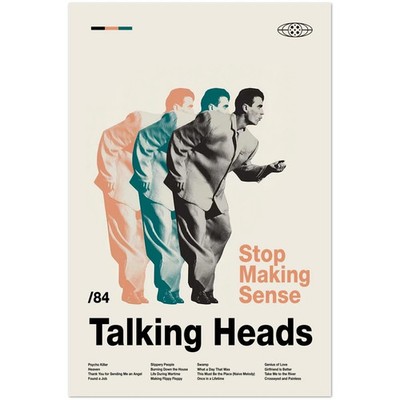 Talking Heads Stop Making Sense Poster