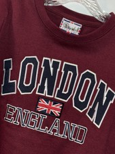 London England Men s Small Sweatshirt Brand New Fast Shipping SM