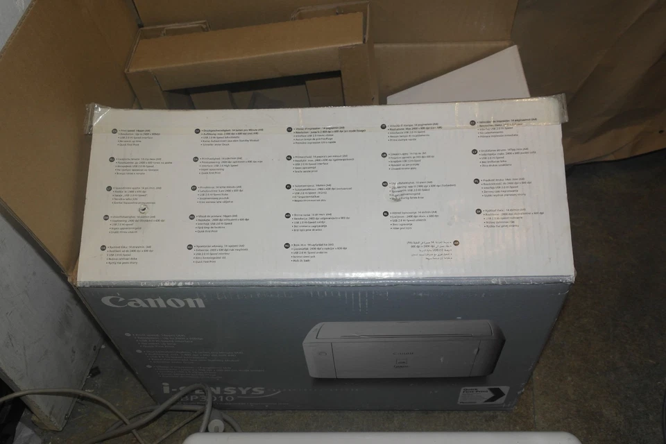 Canon i-SENSYS 3010 Mono Laser Printer +NEW TONER  in own box - Image 4 of 4