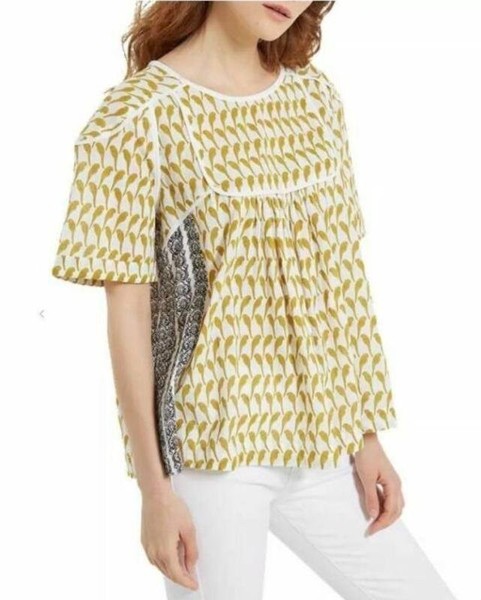 Women White Stuff Shirt White Cotton 38 / M / 46 #BVI2