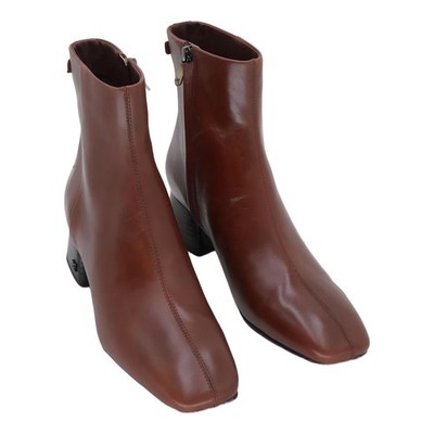 Sam Edelman Paige Women's Dress Booties Rich Copper Brown US 6.5 EU 36.5
