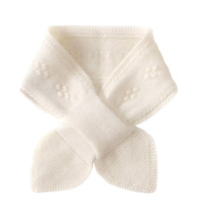 Winter Lady 100 Knit Pure Cashmere Kerchief Short Scarf Decoration Neckerchief