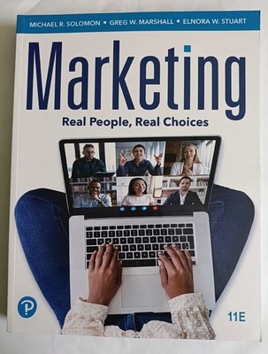 Marketing: Real People, Real Choices - Paperback, by Michael R. Solomon - V.Good
