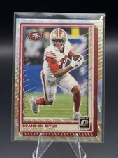 Panini Donruss Optic 2025 Brandon Aiyuk #168 Wave Prizm /300 49ers Football Card